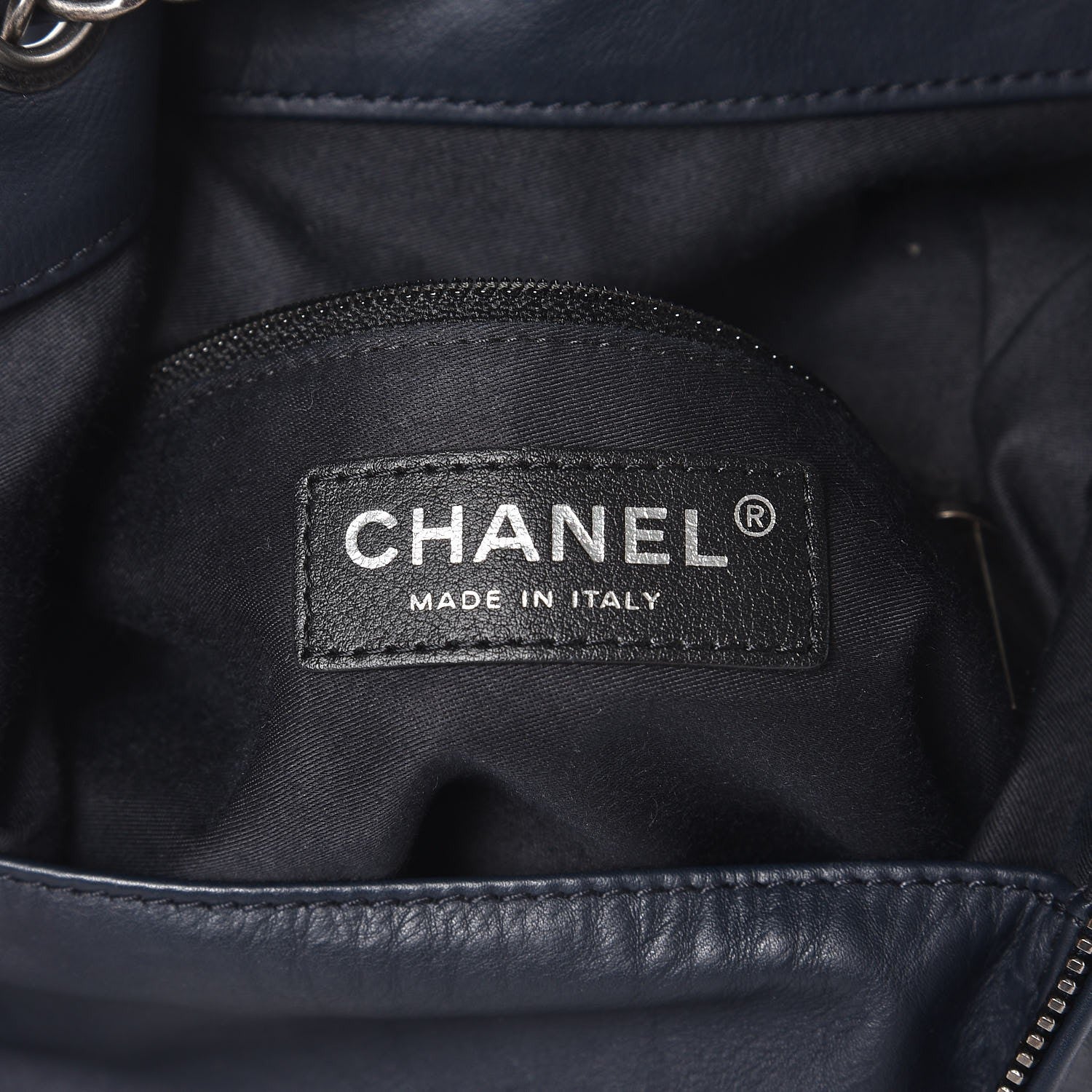 Chanel Calfskin Large Backpack Is Back Navy 6 of 7