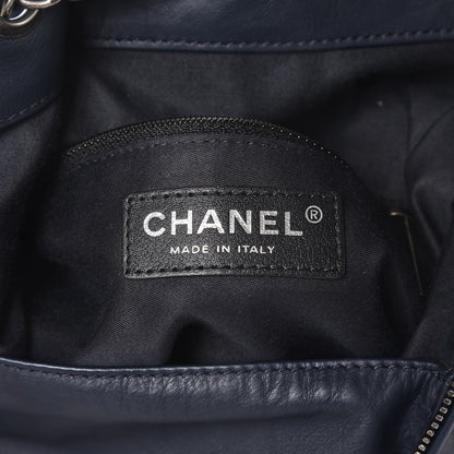 Chanel Calfskin Large Backpack Is Back Navy 6 of 7