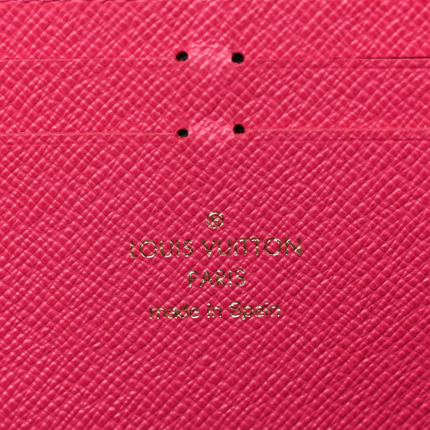 Louis Vuitton Monogram Clemence Wallet Fuchsia 6 of 9