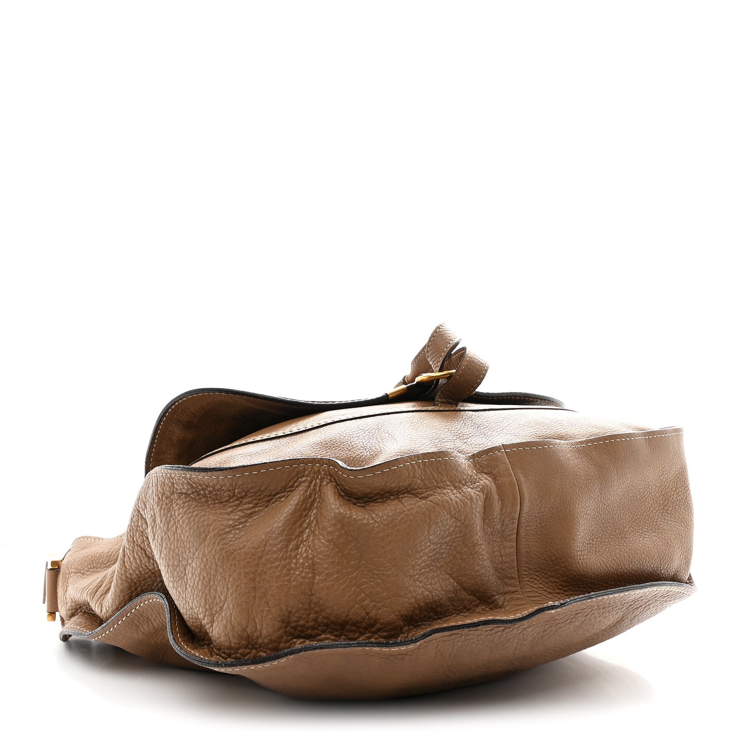 Calfskin Large Marcie Hobo Nut