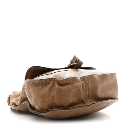 Chloe Calfskin Large Marcie Hobo Nut 6 of 19
