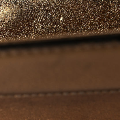 Gucci Metallic Calfskin Britt Clutch Bronze 12 of 12
