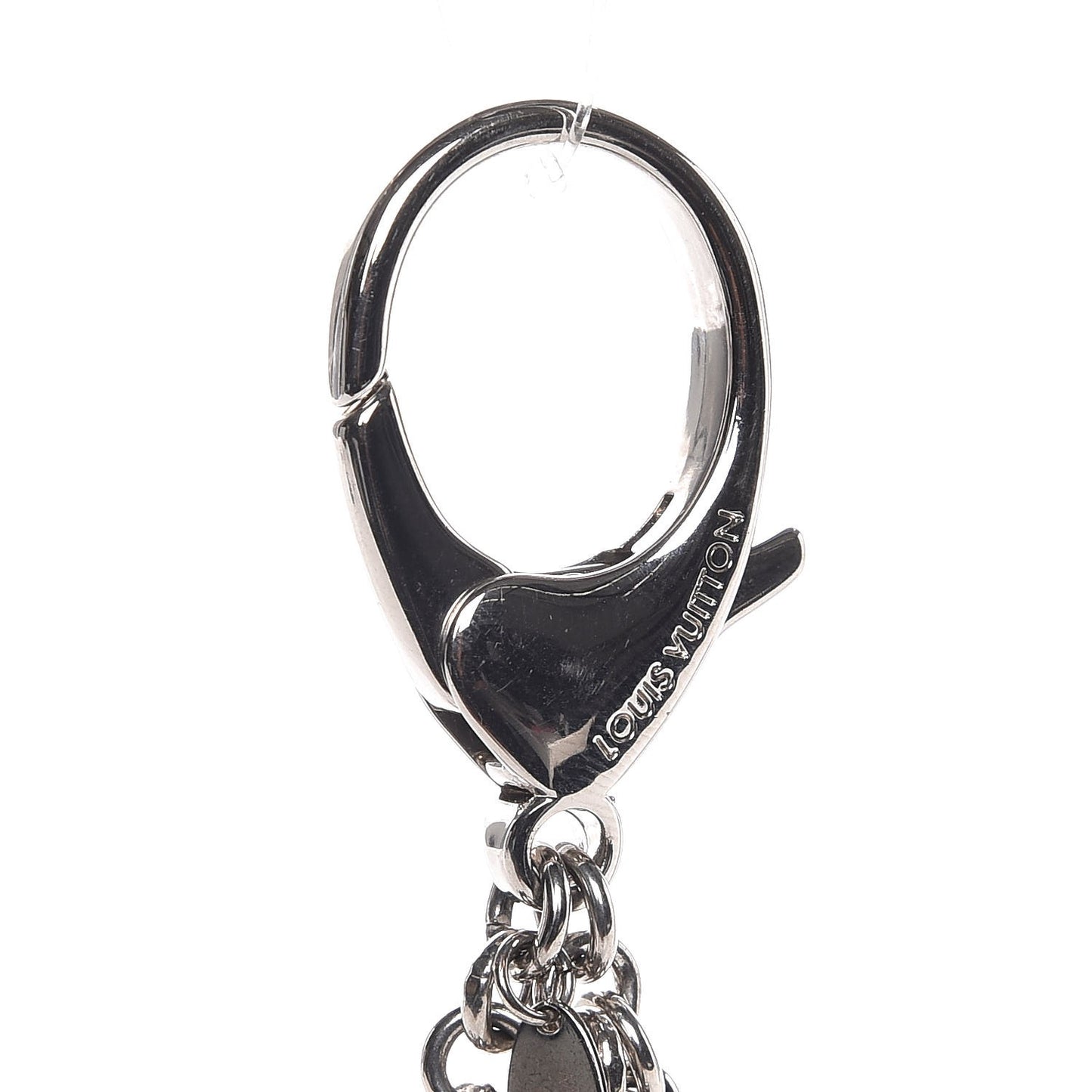 Fleur d Epi Bag Charm Figue Fuchsia Indigo