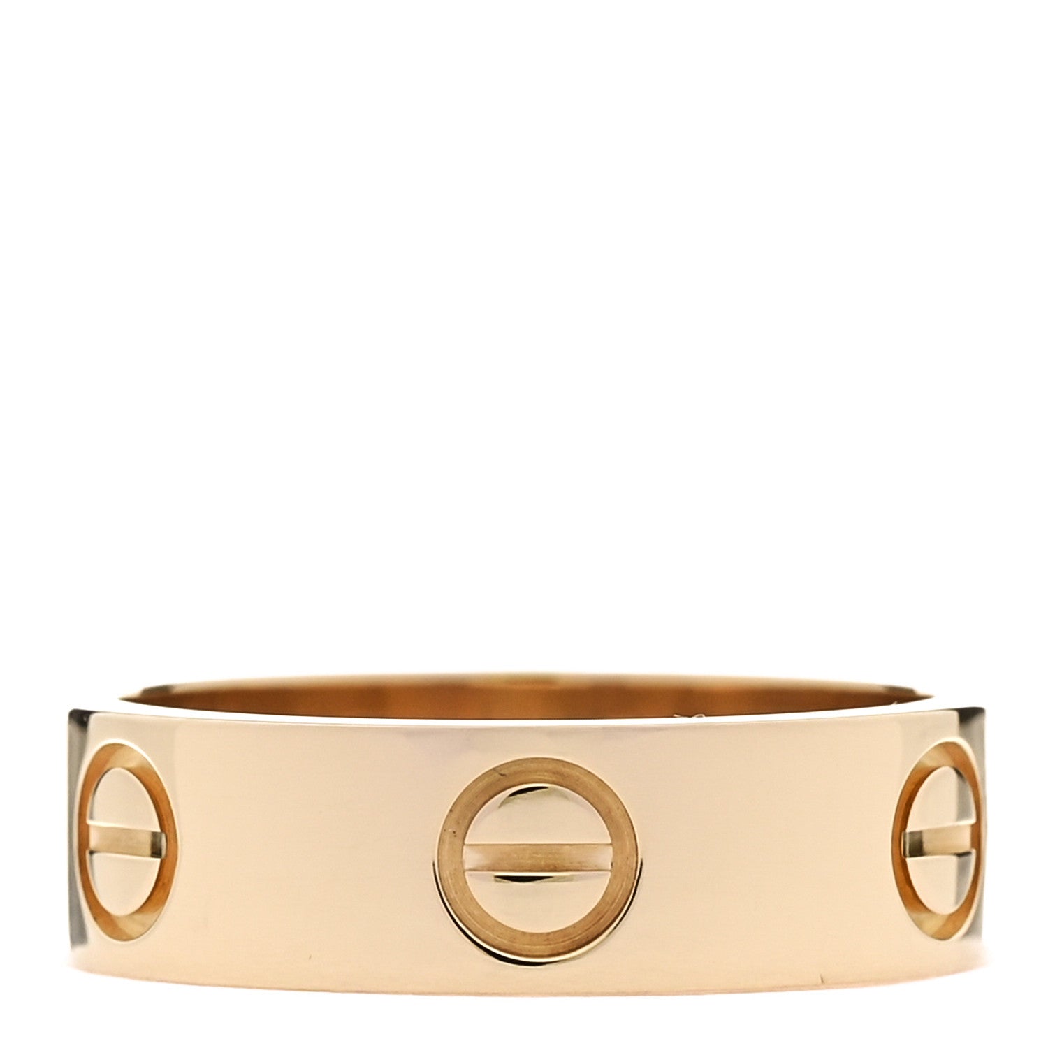 Cartier 18K Yellow Gold 5.5mm LOVE Ring 53 6.25 1 of 4