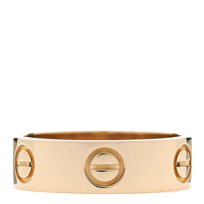 Cartier 18K Yellow Gold 5.5mm LOVE Ring 53 6.25 1 of 4