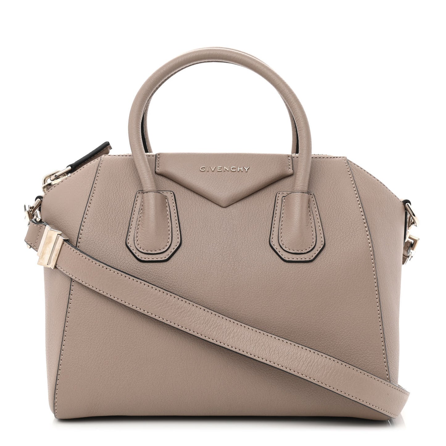 Sugar Goatskin Small Antigona Sand