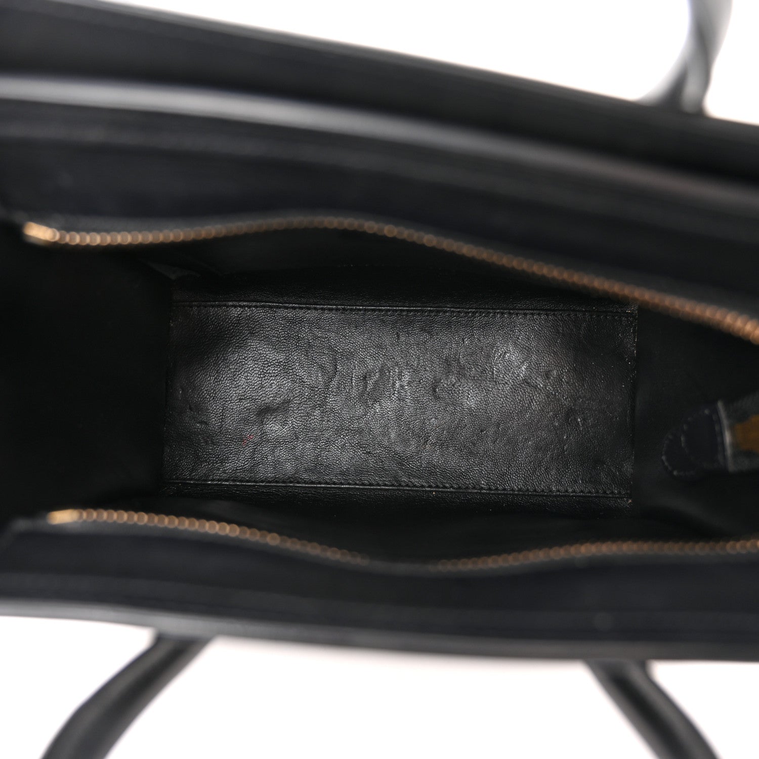 Celine Bullhide Calfskin Nubuck Nano Tri-Color Luggage Ruby 5 of 12