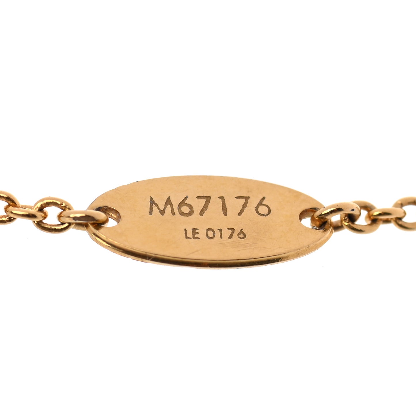 LV And Me Letter S Bracelet Gold