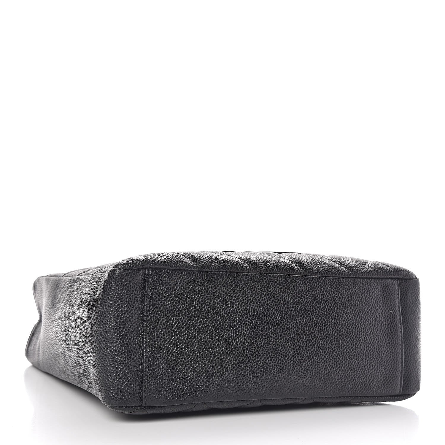 Chanel Caviar Quilted Petit Shopping Tote PST Black 4 of 10