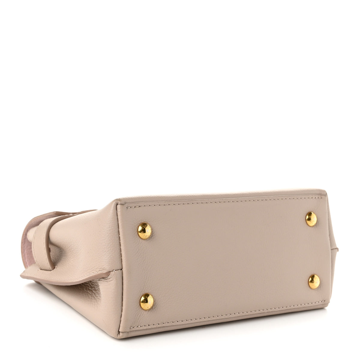 Louis Vuitton Soft Calfskin Mini Lockme Ever Greige 4 of 9