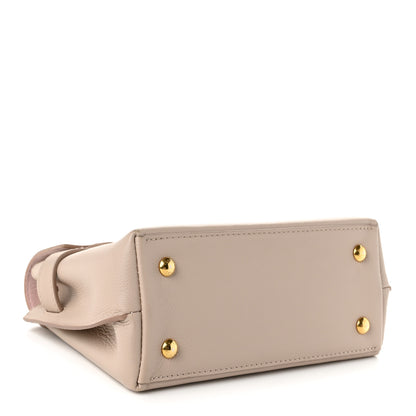 Louis Vuitton Soft Calfskin Mini Lockme Ever Greige 4 of 9