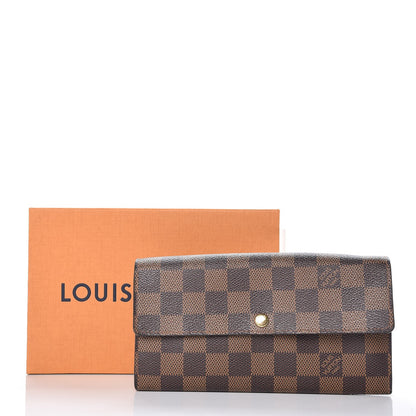 Louis Vuitton Damier Ebene Sarah Wallet 8 of 8
