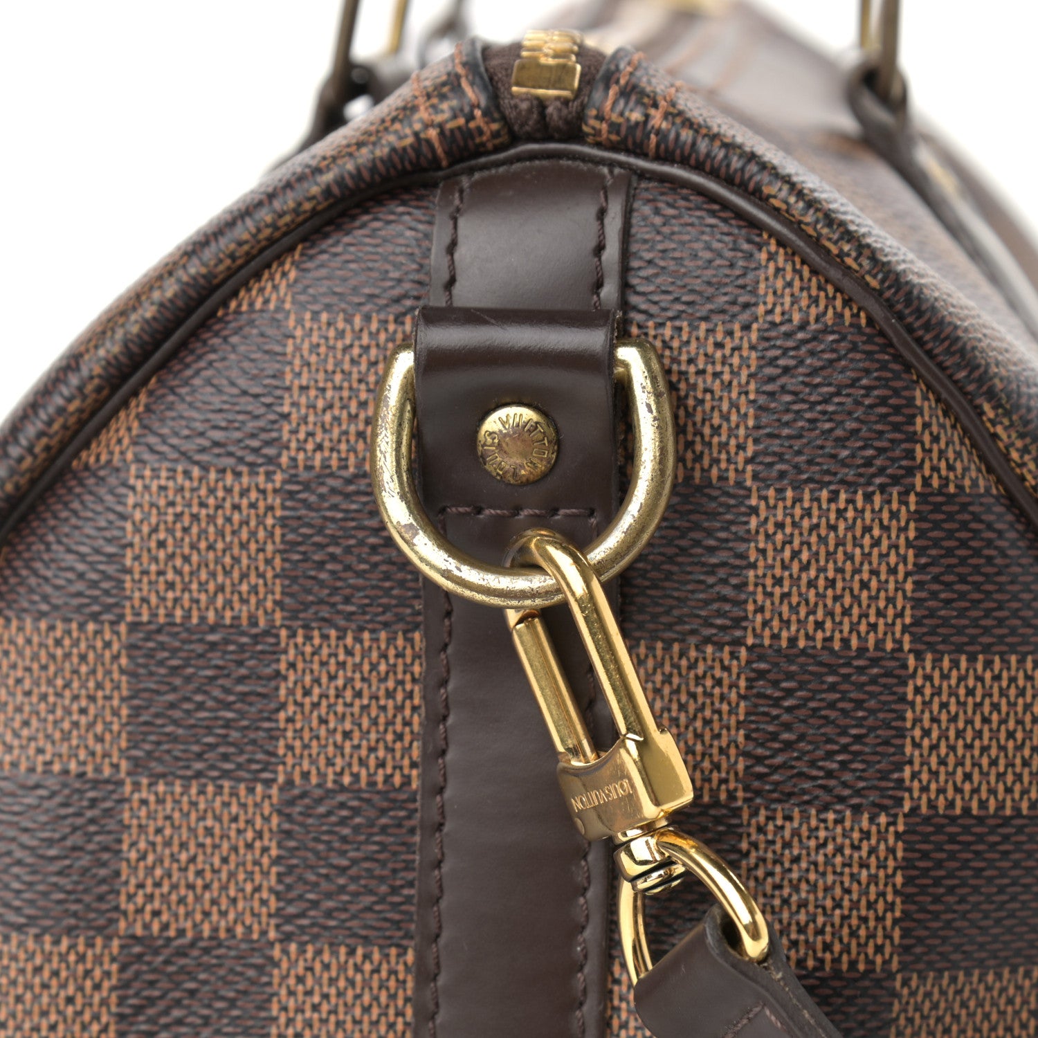 Louis Vuitton Damier Ebene Speedy Bandouliere 25 14 of 15