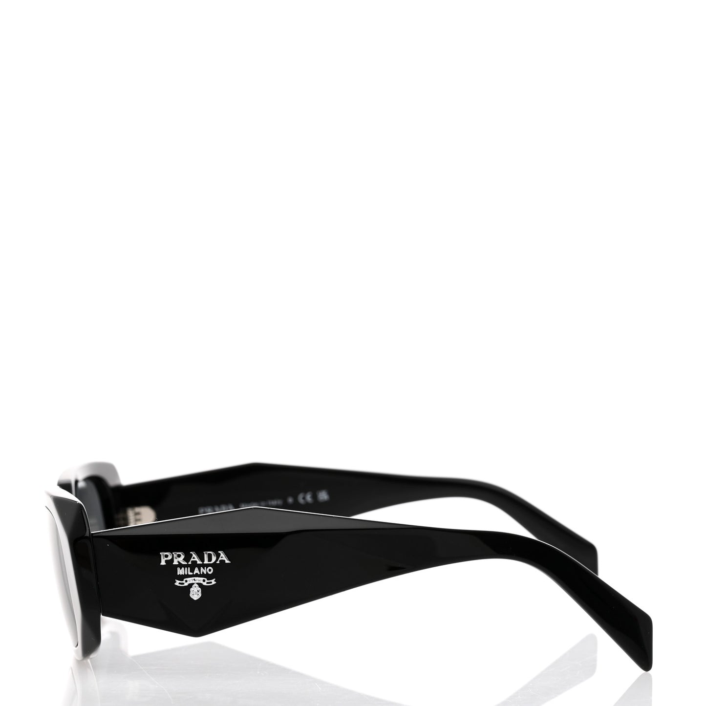 Acetate Symbole Sunglasses SPR 17W Black