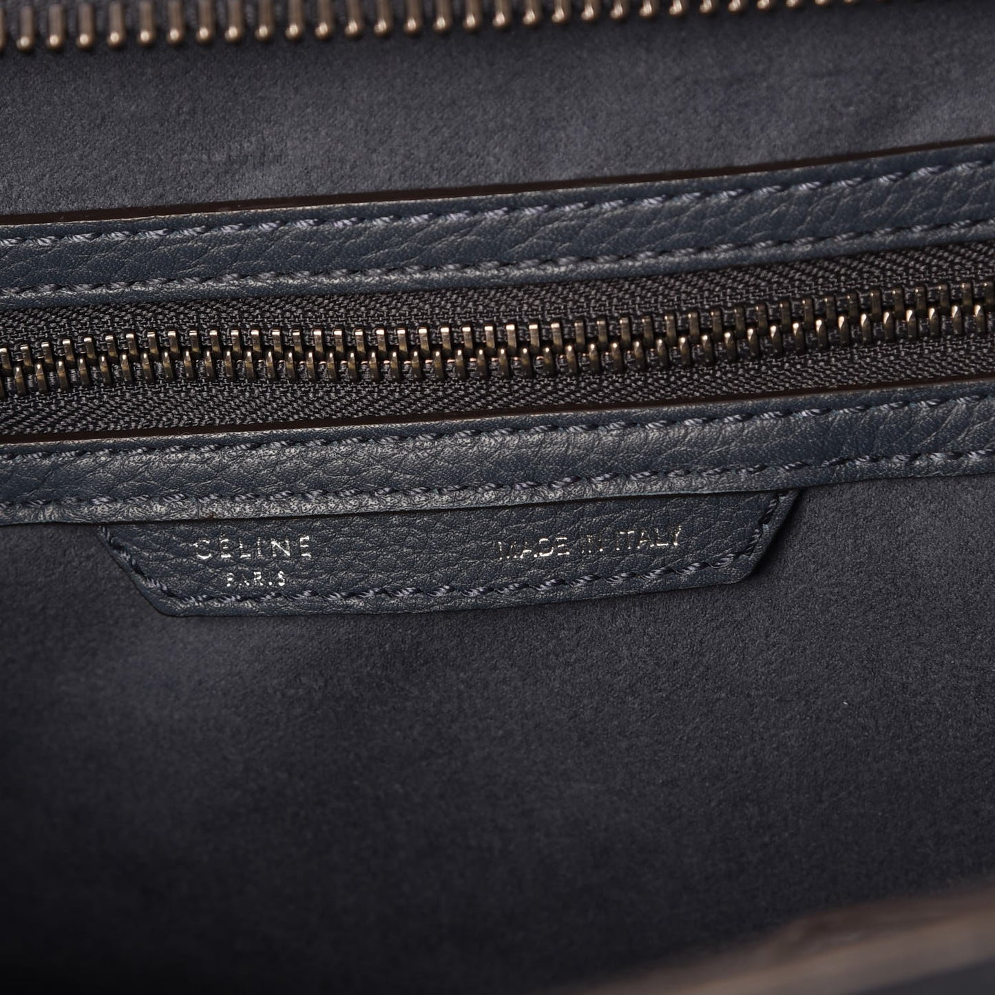 Drummed Calfskin Mini Luggage Orage