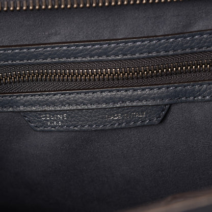 Celine Drummed Calfskin Mini Luggage Orage 6 of 7