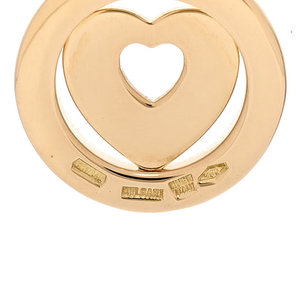 Bulgari 18K Yellow Gold Tondo Heart Charm 4 of 4
