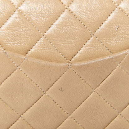 Chanel Lambskin Quilted Small Double Flap Beige 11 of 12