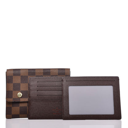 Louis Vuitton Damier Ebene Portefeuille Compact Modulable Wallet 8 of 8