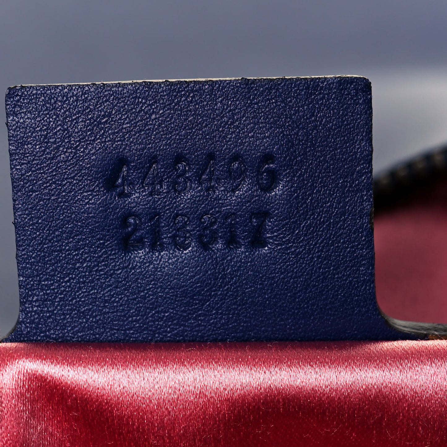 Velvet Matelasse Medium GG Marmont Shoulder Bag Cobalt Blue