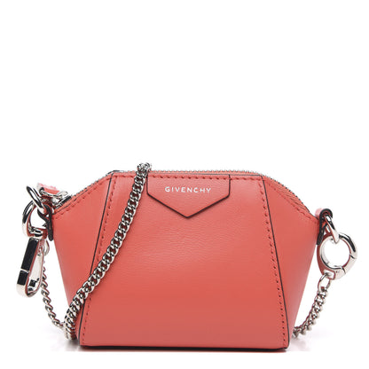 Givenchy Lambskin Baby Antigona Coral 1 of 10