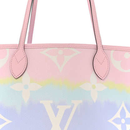 Louis Vuitton Monogram Escale Neverfull MM Pastel 9 of 15