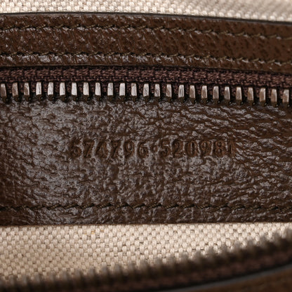 Gucci Soft GG Supreme Monogram Medium Ophidia Belt Bag Dark Brown 7 of 10
