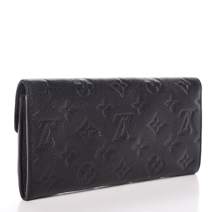Louis Vuitton Empreinte Curieuse Wallet Black 3 of 15