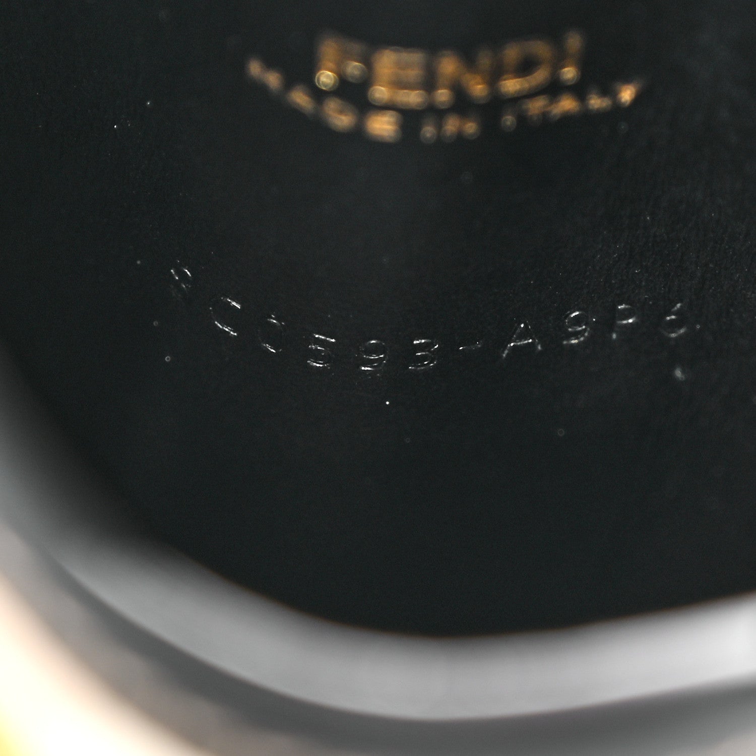 Fendi Calfskin Canvas Multi Accessory Belt Beige Black 8 of 12