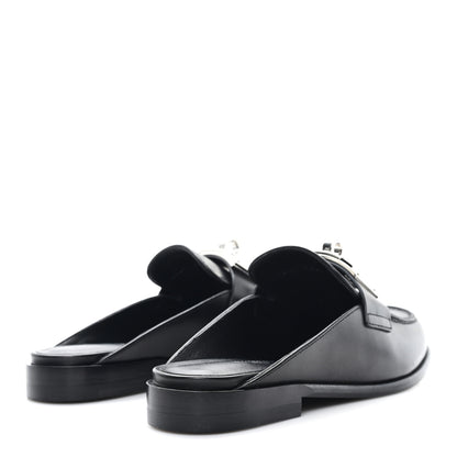 Hermes Calfskin Iota Mules 35 Black 5 of 10
