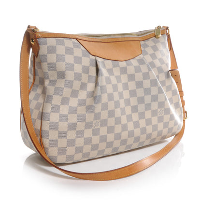 Louis Vuitton Damier Azur Siracusa MM 3 of 7