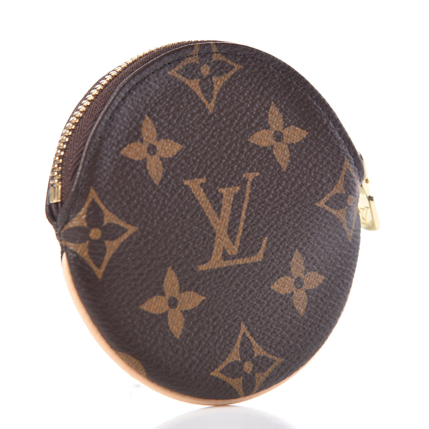 Monogram Round Coin Purse