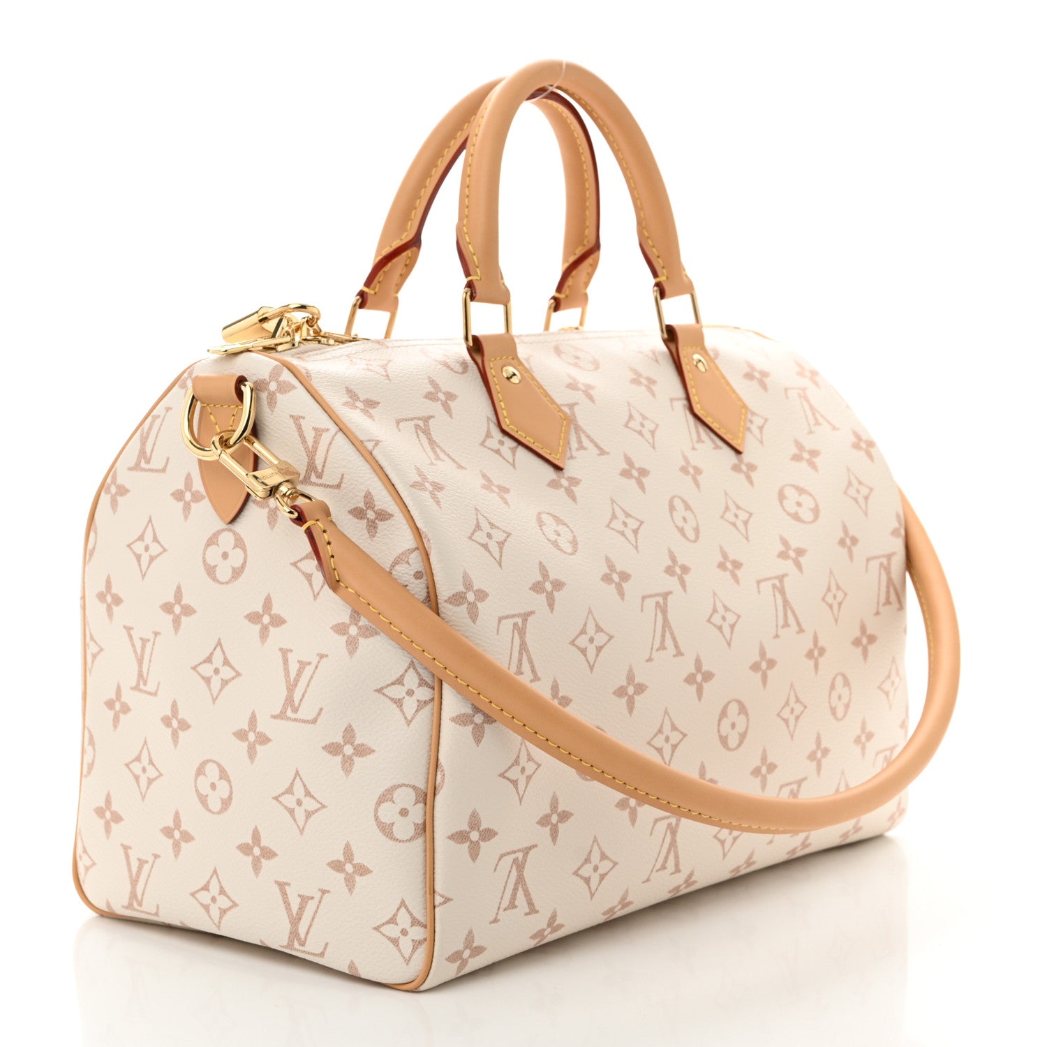 Louis Vuitton Monogram Dune Lucky Speedy Soft 30 Pink 3 of 11