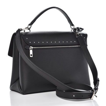 Louis Vuitton Soft Calfskin My Lockme Studs Black 3 of 7