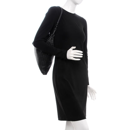 Bottega Veneta Nappa Intrecciato Medium Convertible Tote Black 11 of 19