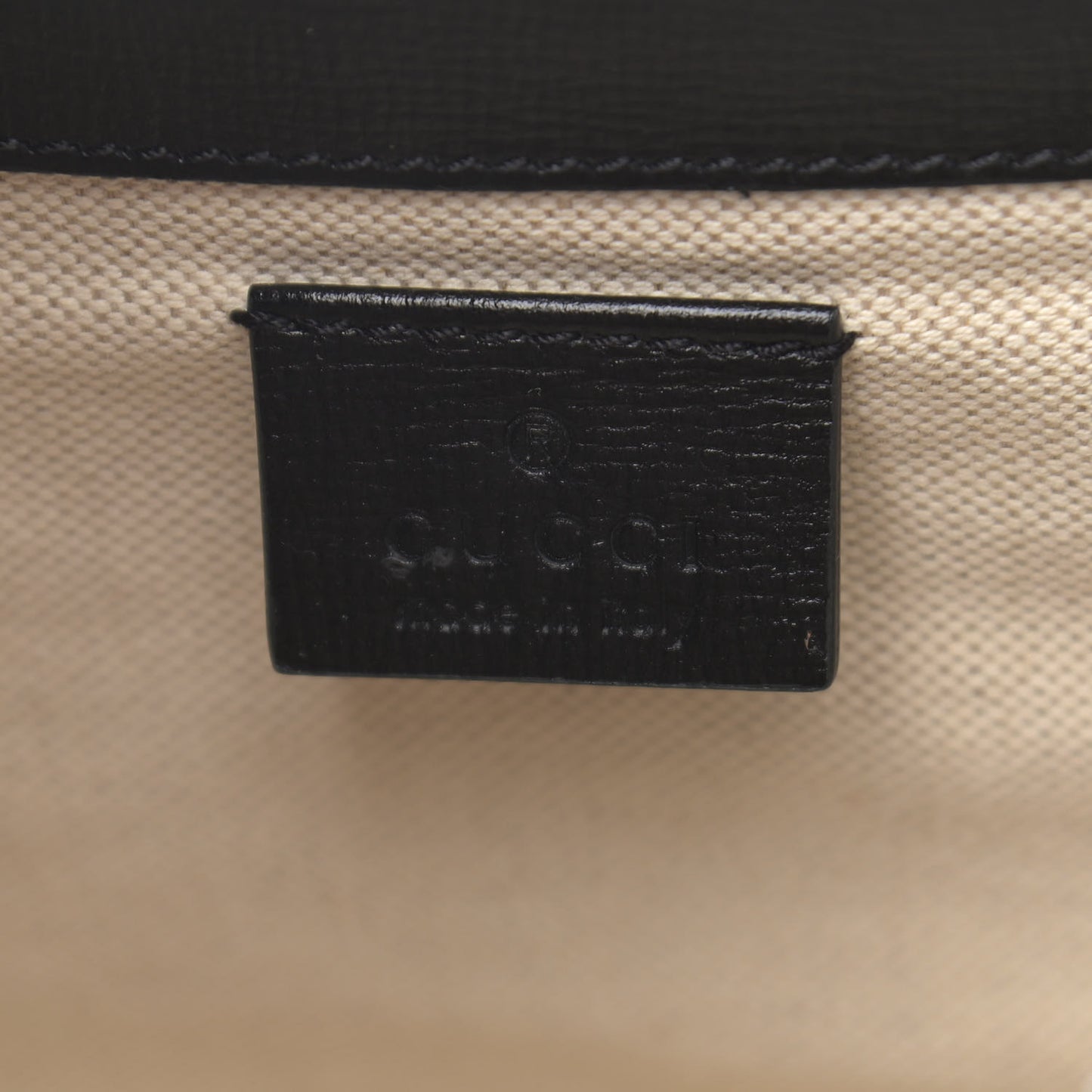 Textured Calfskin Mini Horsebit 1955 Foldover Top Handle Bag Black