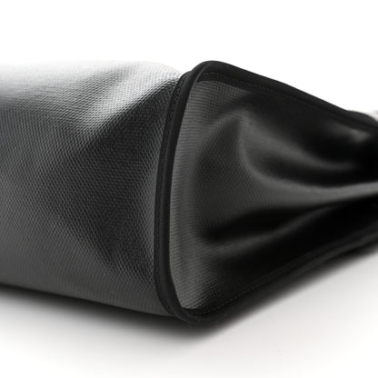 Hermes Toile H Berline Vache Hunter Herbag Zip PM 31 Black Ecru 11 of 12