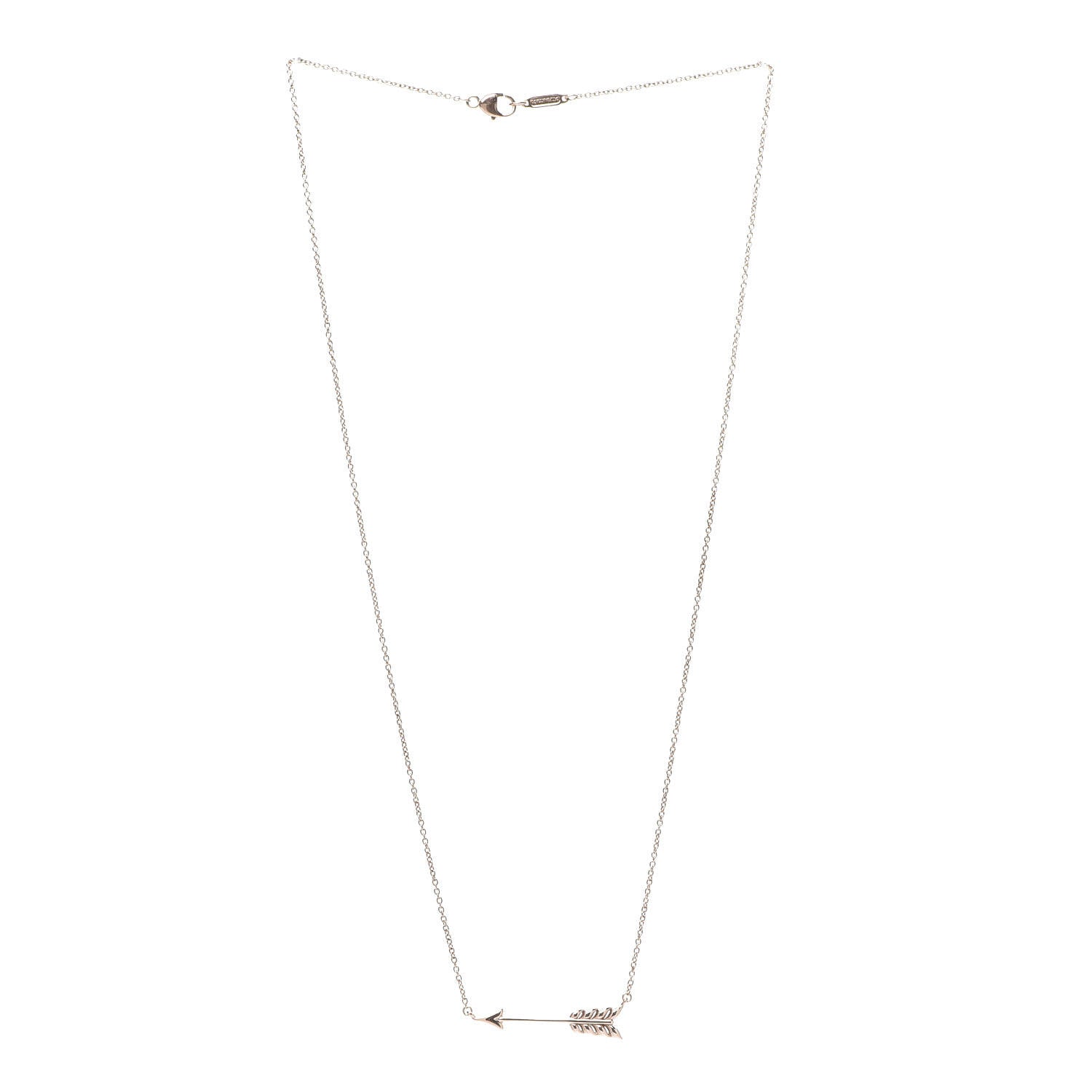 Tiffany Rubedo Arrow Pendant Necklace 2 of 5