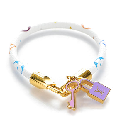 Louis Vuitton Monogram Multicolor Luck It Bracelet 19 White 1 of 3