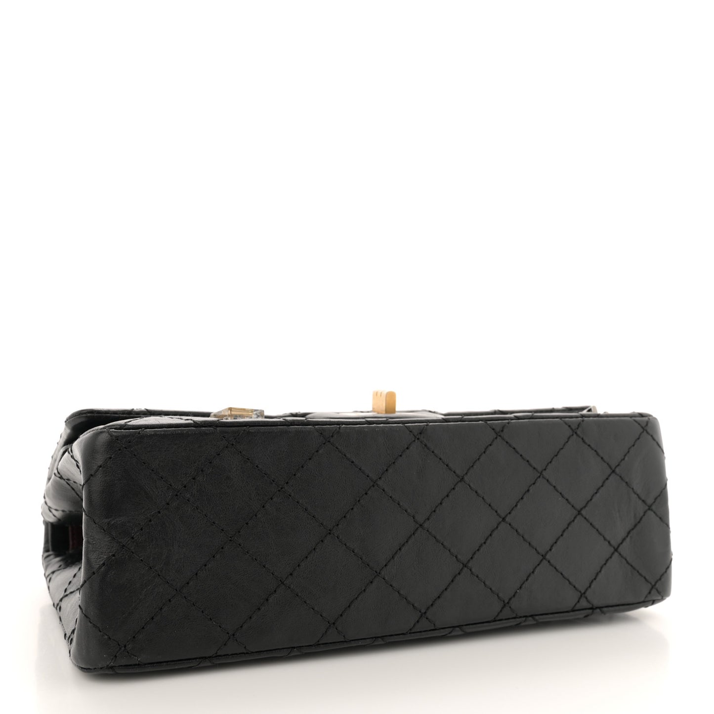 Aged Calfskin Lucky Charms 2.55 Reissue 225 Flap Black
