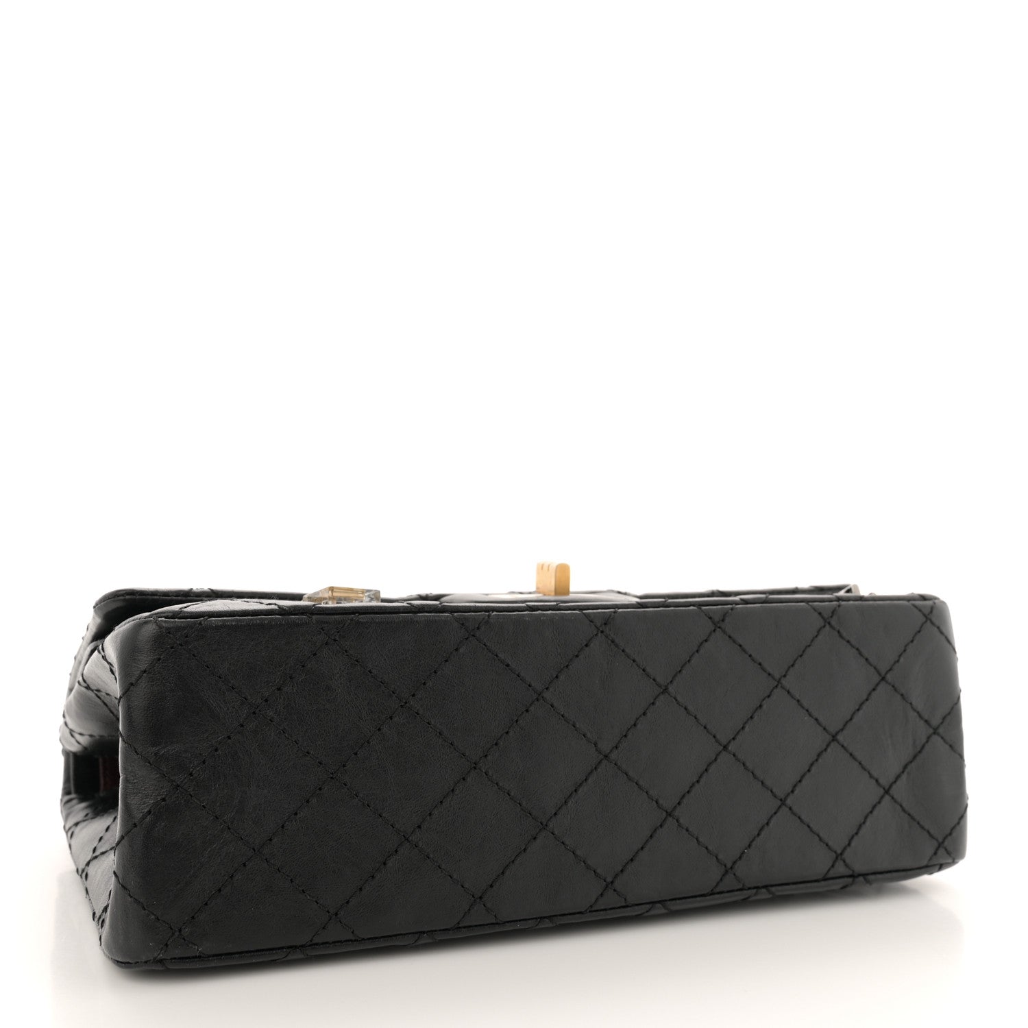 Chanel Aged Calfskin Lucky Charms 2.55 Reissue 225 Flap Black 4 of 12