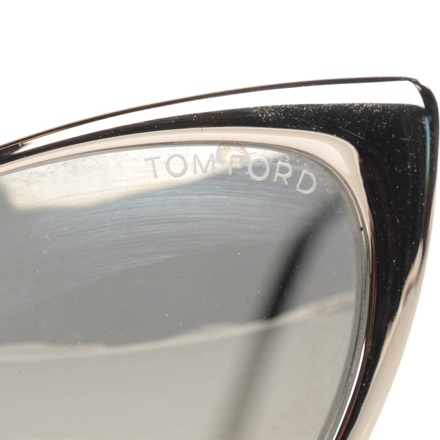 Tom Ford Nastasya Cat Eye Sunglasses TF304 Silver 6 of 6