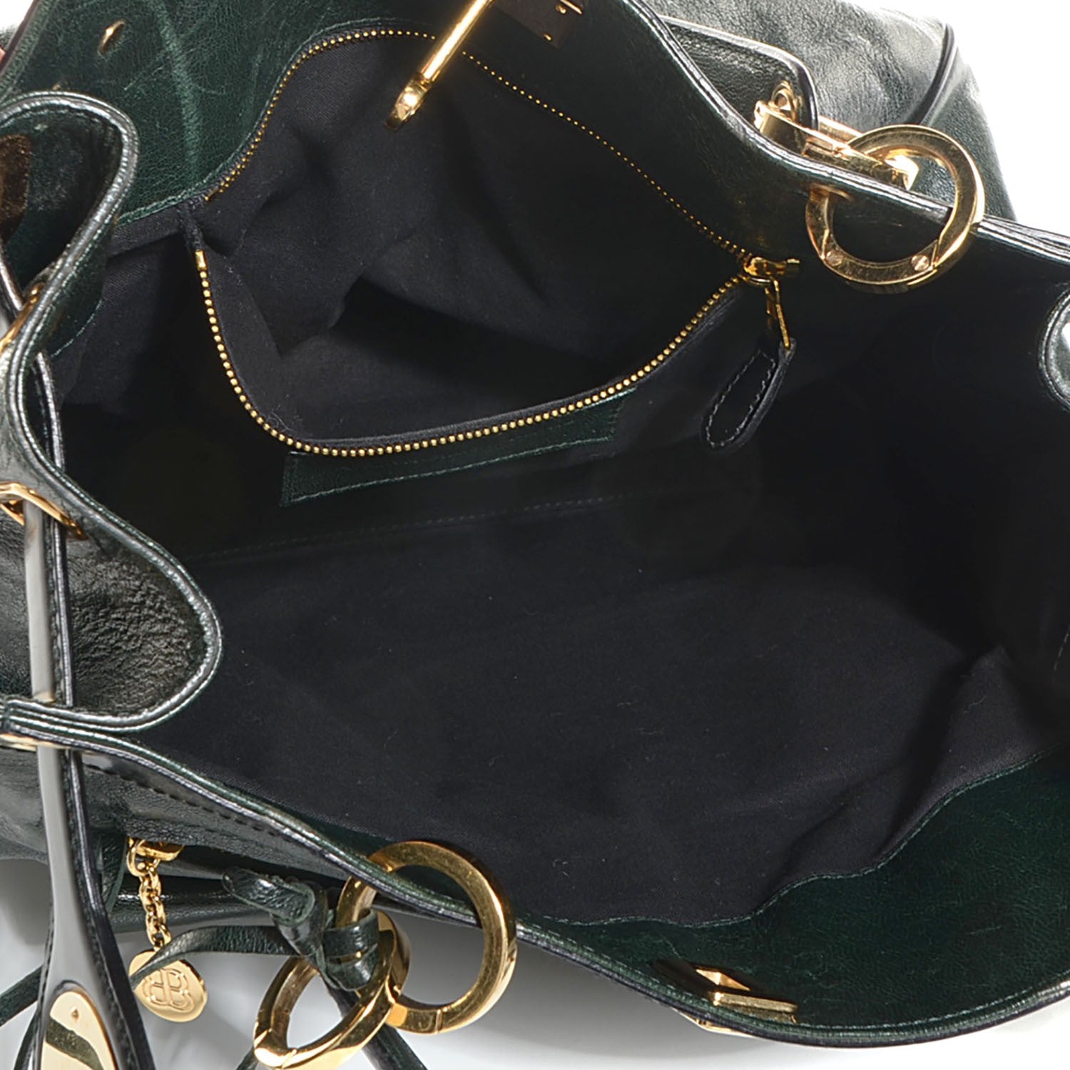 Balenciaga Chevre Lune MM Tote Pine 5 of 9
