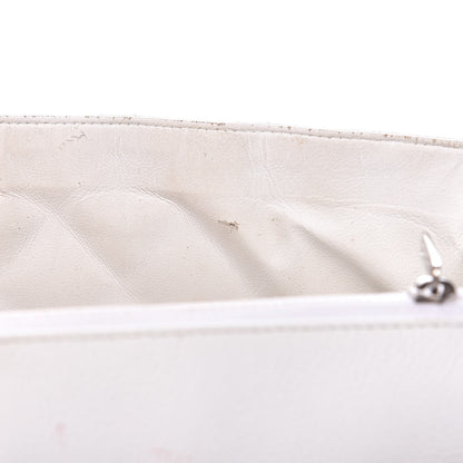 Chanel Caviar Quilted Jumbo Single Flap White 22 of 22