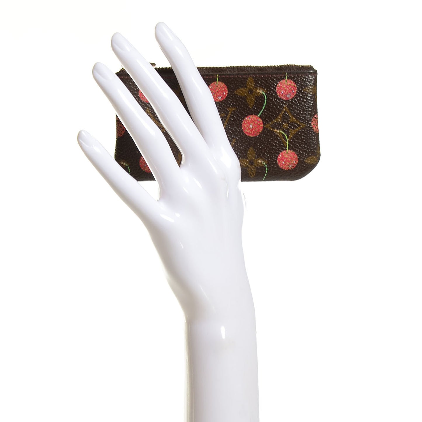 Monogram Cerises Key Pouch