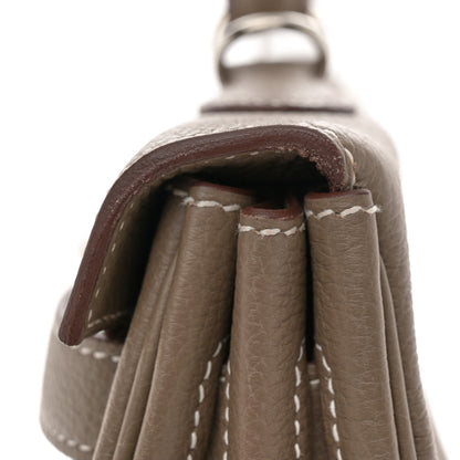 Hermes Togo Kelly Retourne 35 Etoupe 12 of 12