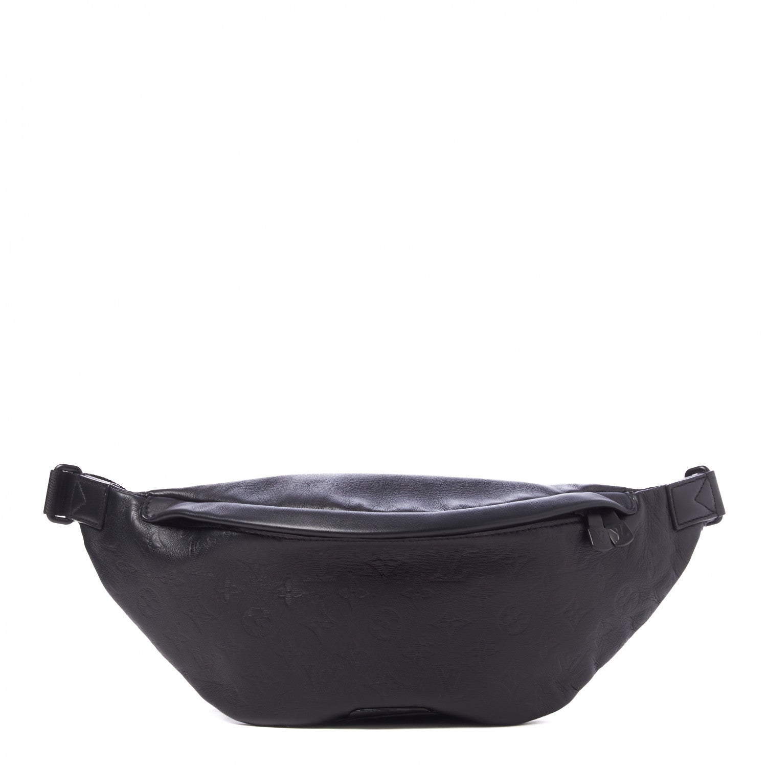 Louis Vuitton Calfskin Monogram Shadow Discovery Bumbag Black 1 of 9