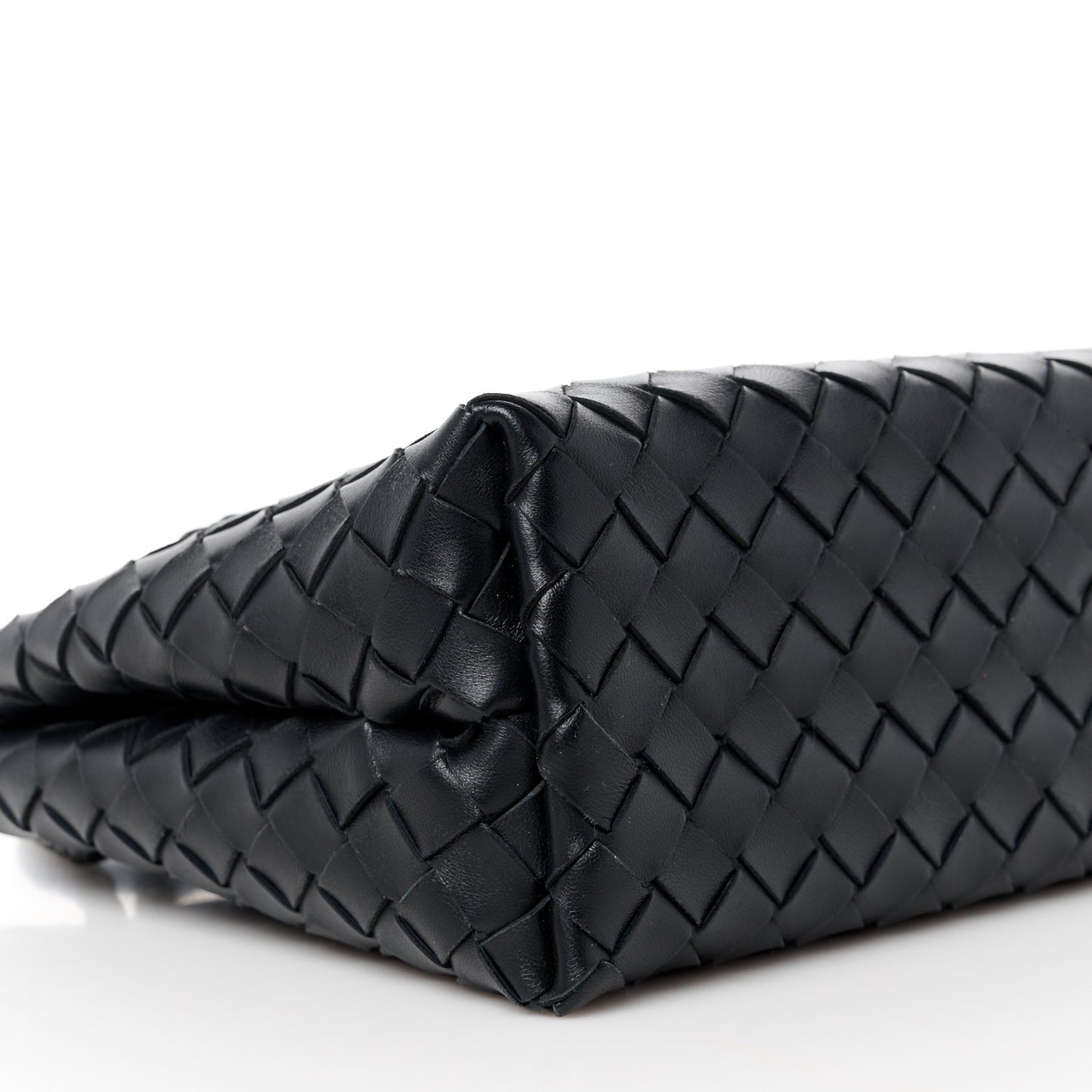 Nappa Intrecciato Small Andiamo Shoulder Bag Black