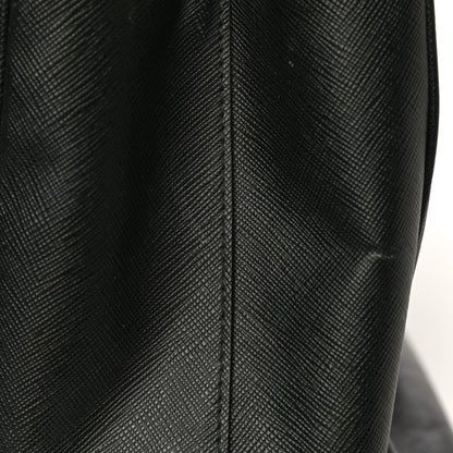 Prada Saffiano Large Galleria Double Zip Tote Black 23 of 24