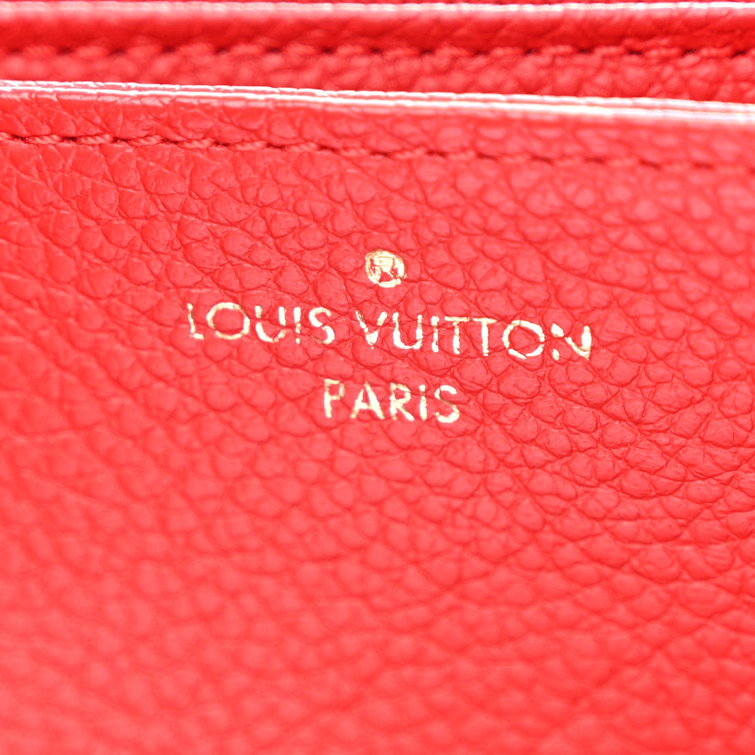 Louis Vuitton Empreinte Zippy Wallet Cherry 6 of 9